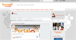 Desktop Screenshot of portaldosurdo.com